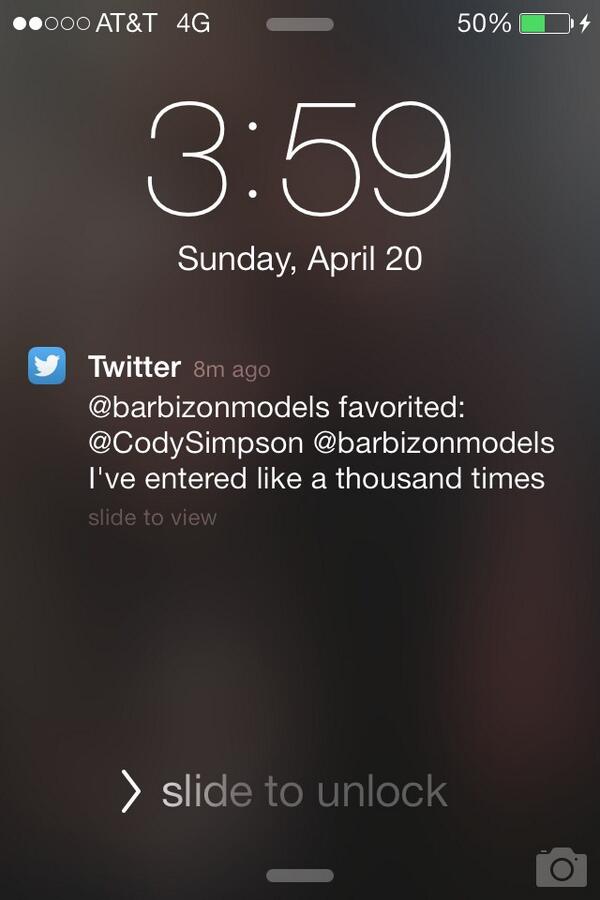 future_simpson's tweet image. SO IS THIS A SIGN THAT I WON THE CONTEST?😍😊 @barbizonmodels @CodySimpson