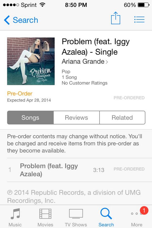 GangstaAriG's tweet image. #PreOrderProblemOniTunes ✔️✔️ #7DaysUntiIProblem