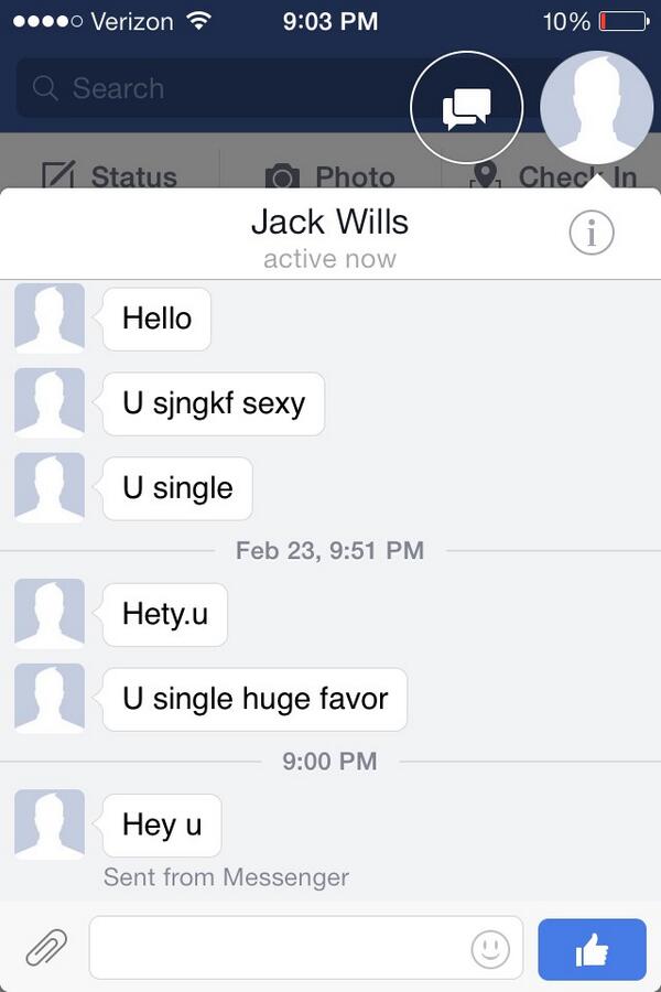 KBabers's tweet image. "U single huge favor" #nojack 🔪