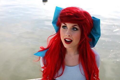 Ariel looked around the kingdom looking at everything in awe as she stumbles around the Narrow streets with a smile