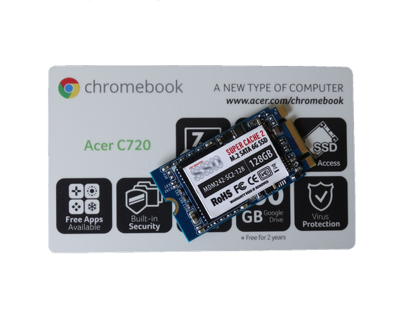 TheSSDReview's tweet photo. Acer Chromebook C720 SSD Upgrade To MyDigitalSSD M.2 (NGFF) 128GB SSD - Worlds Easiest ... - http://t.co/K6qzDB9fsm http://t.co/3AU0SQNKuU