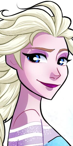 Elsa happy