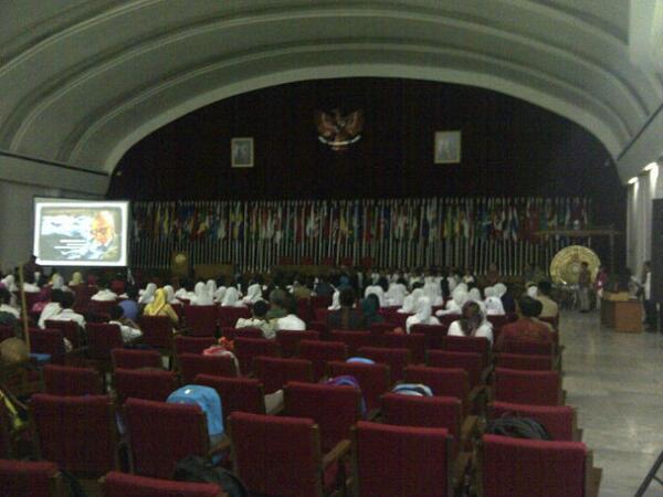 Pembukaan Lomba Baca Puisi @Gd Merdeka