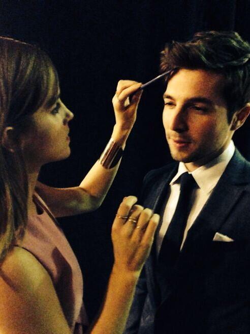 EmmaWatson's tweet image. Excited to be at @TribecaFilmFest as a movie fan.Good luck tonight @RobAguire #boulevard - your hair is perfect!