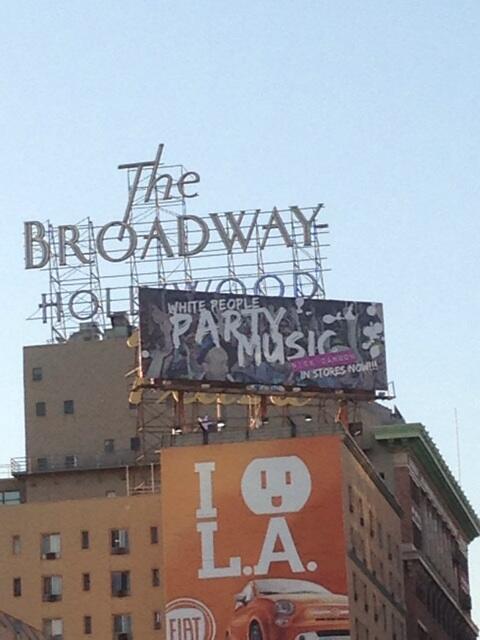 ConceitedNYC's tweet photo. My nigga @NickCannon billboard in LA for #wpmm this album will make you feel like the cops can't tell you shit http://t.co/zWXU1Vwq4j