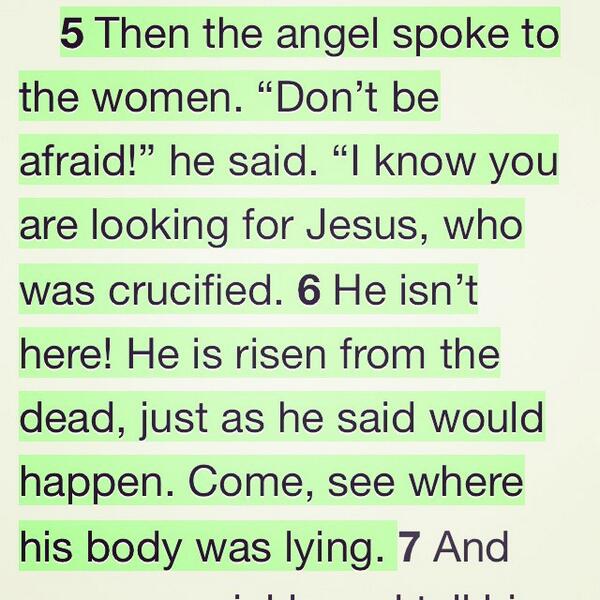 Gmax1121's tweet photo. He is risen!!! #HeIsRisen http://t.co/mxCeR5MpFh