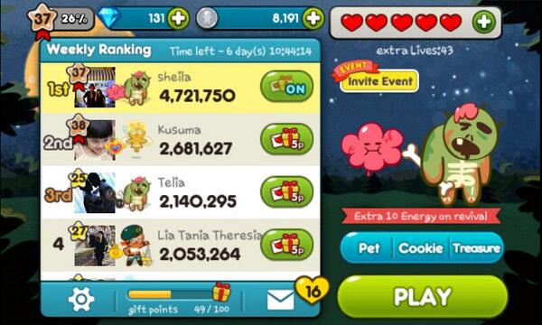 dhedho's tweet photo. @indo_line #CookieRun http://t.co/uVGL0Wc5Ou