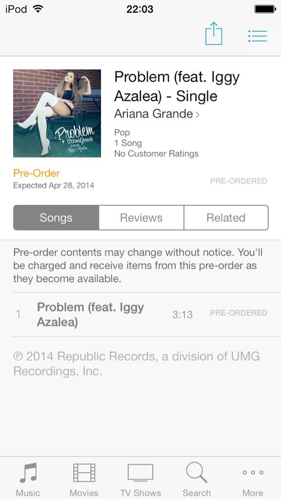 GodissaWomanmp3's tweet image. Let's trend  #PreorderProblem 💖💖 @ArianaGrande