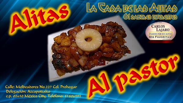 Casa de las alitas on Twitter: 