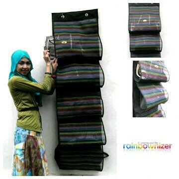 StoreHelena's tweet image. Hei dear @dillasafira koleksi tas mu seabreg? Rapihkan yuk bersama rainbownizer :) avail 7 warna loh