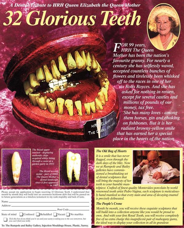 vizcomic's tweet image. 32 Glorious Teeth.