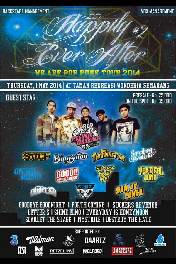 ada event seru nih ntar tanggal 1 mei, datang dan meriahkan !!