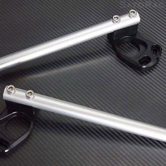 Sato racing adjustable handlebar/clip on for n250fi
