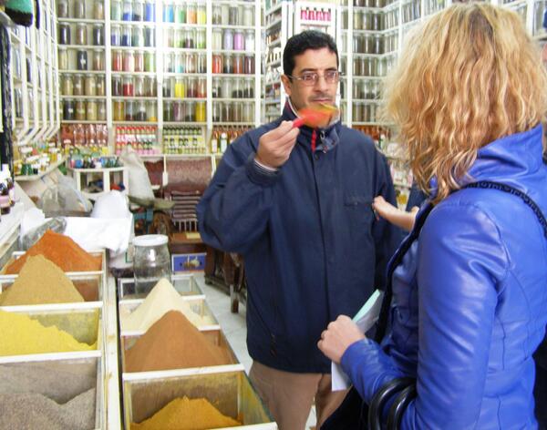 Marokkaans gekookt. #Specerijen zelf uit #Marrakesh gehaald, wat ruikt dat goed!