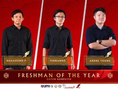 Freshman of The Year Sistem Komputer !! #FIKAwards