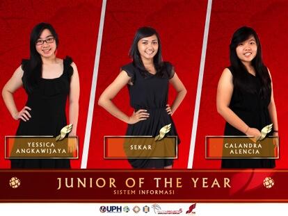 Junior of The Year Sistem Informasi !! #FIKAwards