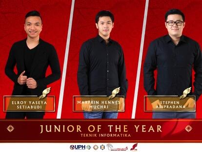 Junior of The Year Teknik Informatika !! #FIKAwards