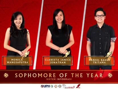 Sophomore of The Year Sistem Informasi !! #FIKAwards