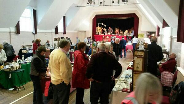 Fair almost up and running. Keston Village Hall BR2 6BA open to 2.30
