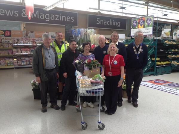 TescoFiley's tweet image. Here's rosa with her goodies from her trolley dash with me and the lions