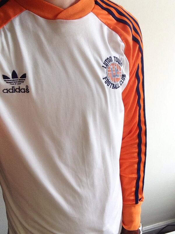 luton town adidas shirt