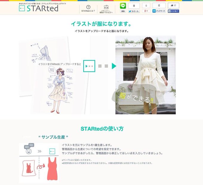 期待 イラストが服になるサービスが登場し話題に これは気になる