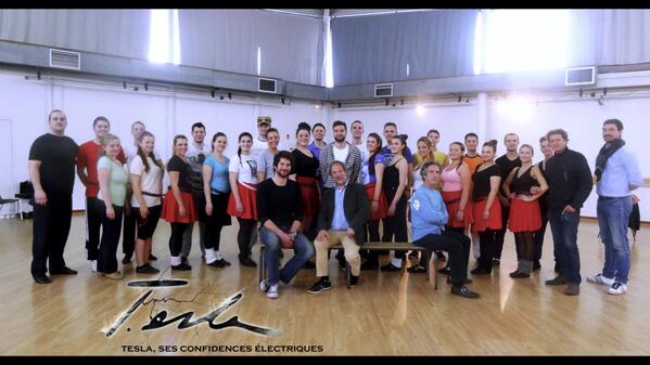 teslaspectacle's tweet image. Here are some of the participants of the show on Nikola Tesla, May 3, 2014.