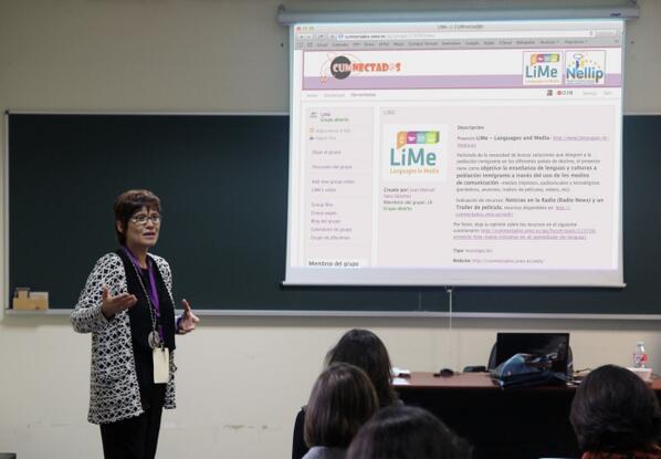 LIME_Project's tweet photo. GexCALL group (UEx) hosted an online piloting session http://t.co/OuGYXPrFtB http://t.co/Q88dmepAsb