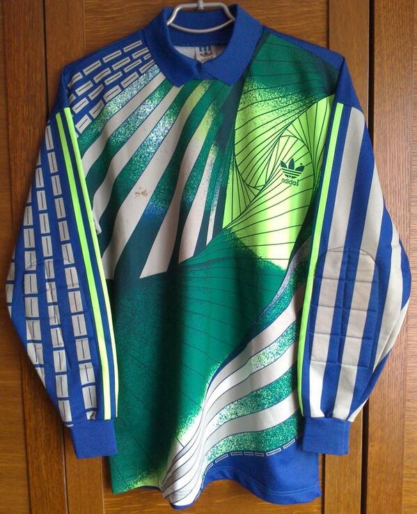adidas vintage goalkeeper jersey