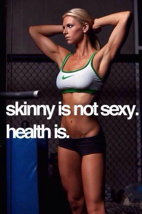 Thermoblaze's tweet image. Focus on being fit and healthy not skinny.