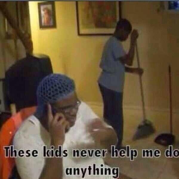 AfricanHouse1's tweet image. Do you remember those Saturday mornings like... #AfricanKidProblems #AfricanParentsBeLike