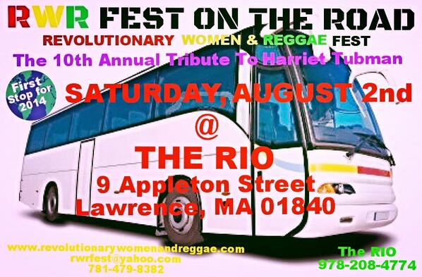 RWRfest's tweet photo. RWRfest #August 2 @theRIO #9 Appleton Street n Lawrence, MA #seeyouthere http://t.co/2xOQ747uxk