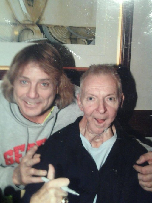 Lovely Pic of Jannety and  Bobby 'The Brain' Heenan recently one of the best guys in the Biz @WNSource<a href="/tag/ps4share"class="tags"><span>#ps4share</span></a>