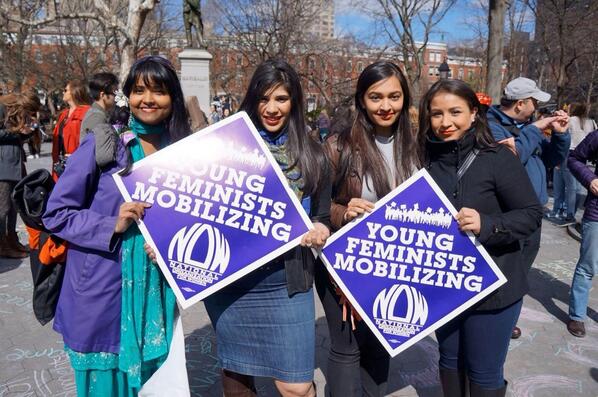 #YoungFeminists - With @jerinnow, @maureen_ahmed and @DiorVargas