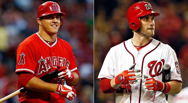 MLBMeme's tweet photo. For the first time @Bharper3407 and @Trouty20  square off.

RT for TROUT
FAVORITE for HARPER 

. http://t.co/nOQiTJJawk