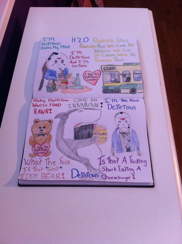 joshphi83778488's tweet image. “@UnholyUnicorn13: @H2ODelirious This Took Me Three Hours To Finish But It Was Worth It Hope You Like It!!!🔫🔪💣 http://t.co/RX76ViZkYA”