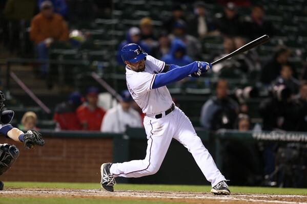 Rangers's tweet photo. Texas Rangers 3B @Kouzmanoff has been selected as the AL Player of the Week for the week ending April 20. http://t.co/XJDSQFW7x9