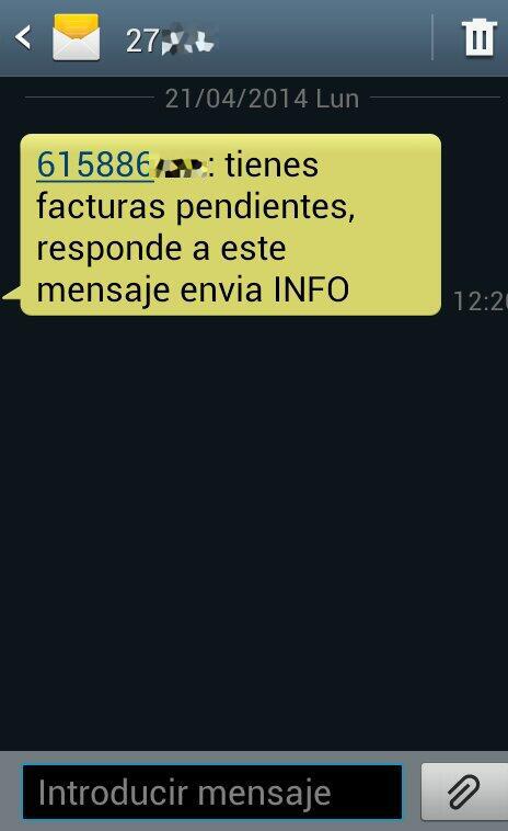 policia's tweet image. Te envían un SMS desde un tfno corto PREMIUM, para que respondas, por supuestos pagos pendientes... ¡NI CASO! #FRAUDE