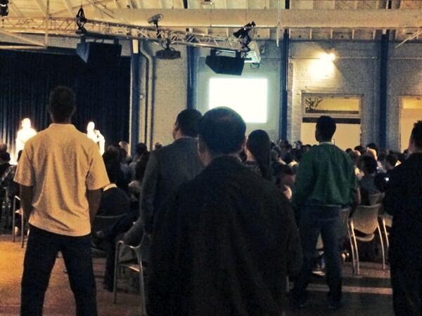 Packed event at <a href="/CrossCampusLA/">Cross Campus</a> #fcdl