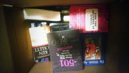 I'm never allowed to buy books again. #movingsucks #9boxesandcounting http://t.co/0YALldWWHs<a href="/tag/movingsucks"class="tags">#movingsucks</a><a href="/tag/9boxesandcounting"class="tags"><span>#9boxesandcounting</span></a>