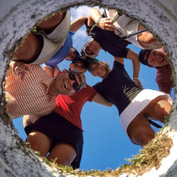 MADOFFCOURSE's tweet photo. A perspective on #golf from 4 talented and goofy ladies? We've got you covered. #madgolf #comingsoon http://t.co/njvEoB72gT