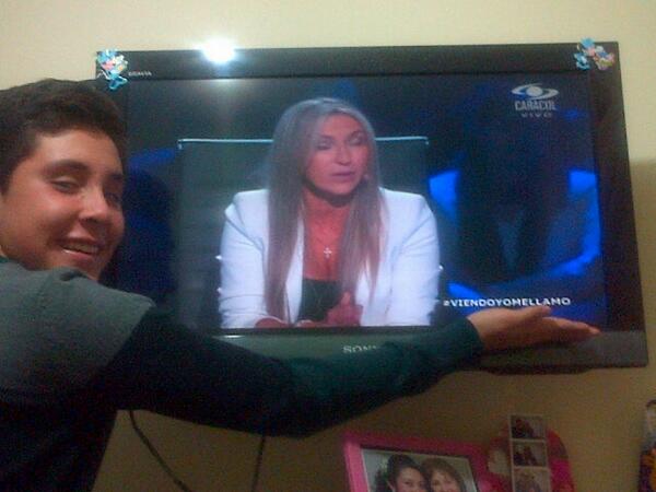LuciValero's tweet photo. Mi hermano no se pierde yo me llamo @YomeLlamo. #VIENDOYOMELLAMO http://t.co/EpVi7HHLf1
