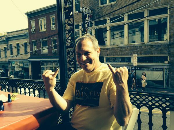 <a href="/PamLongPhoto/">Pam Long</a> Glad to promote a great cause. Picture may be silly; but I'm  serious about standing up to bullying!