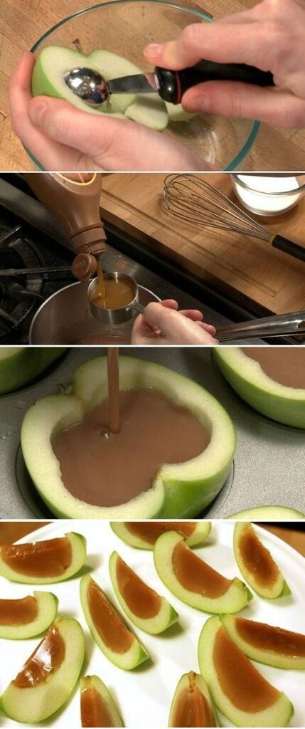 No-Mess Carmel Apples 🍏