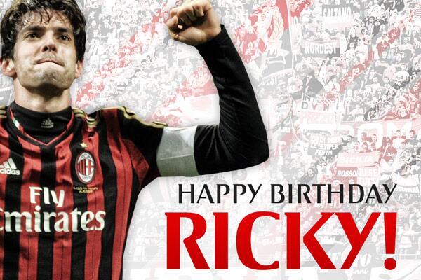 <a href="/acmilan/">AC Milan</a> Selamat ulang tahun Ricky <a href="/KAKA/">Kaka</a> Salam dari para fans di Indonesia :) #weareacmilan