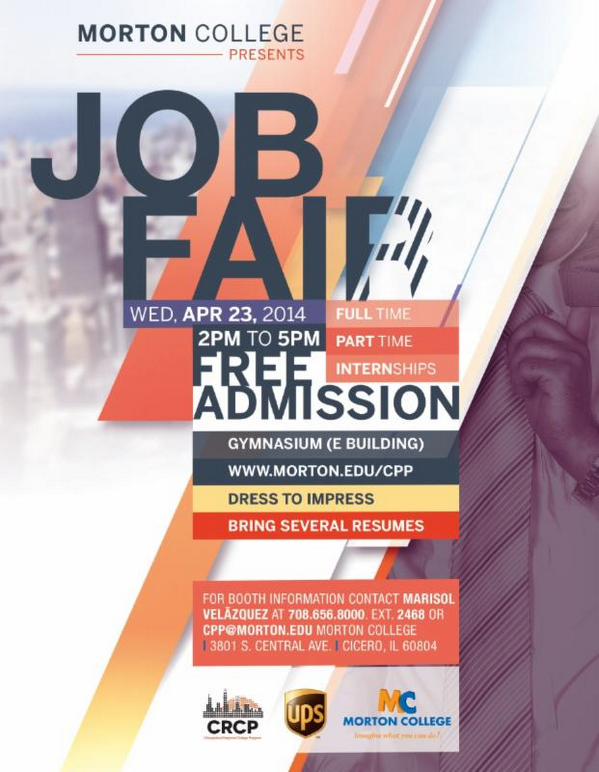 LatinoNetworks's tweet photo. Morton College #JobFair Apr. 23, 2014 #Chicago http://t.co/J3WYQQtfer  #Hispanic #Latino @Hace_Online @LVChamberChi http://t.co/OvKDafN2mB