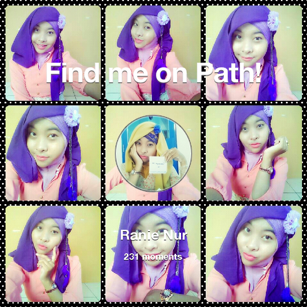 RanieNur's tweet photo. I've shared 231 memories with my friends on #Path - see them now at http://t.co/jHzdVtZaIO! #thepersonalnetwork http://t.co/l04O5710fv