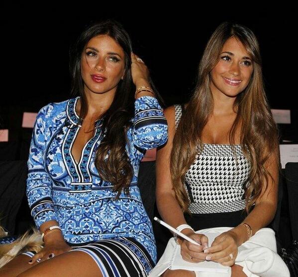 Bm 0cnvCMAAelTY Barcelonas WAGs were the stars of the show at fashion show on Tuesday [Pictures & Video]