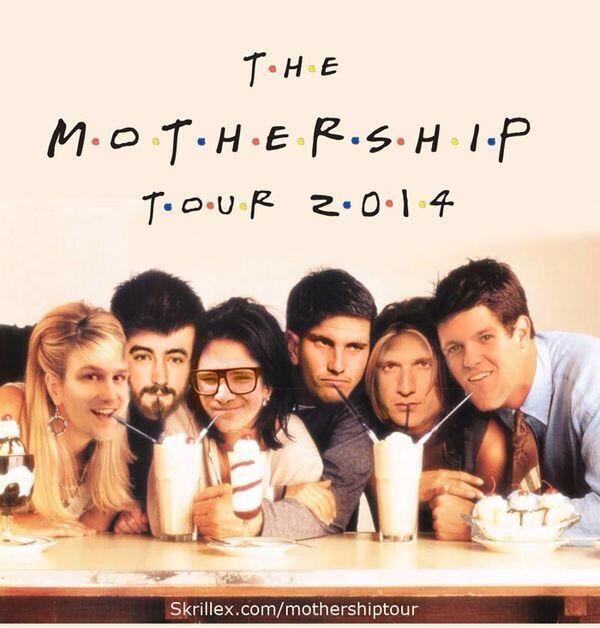 Skrillex's tweet photo. SEE U THERE #mothershiptour 👽 http://t.co/gsxmalIO2T