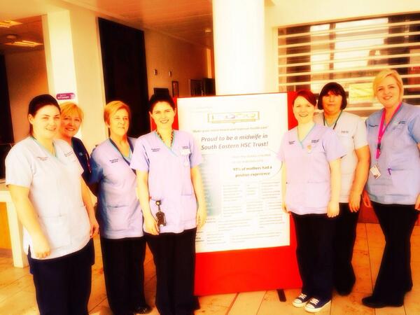 Celebration of the great work being done by all staff at the Ulster Maternity Unit
